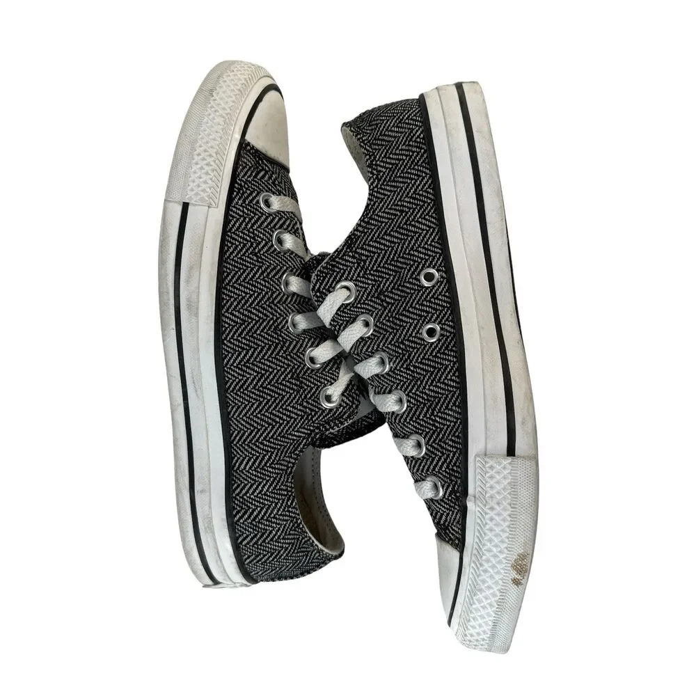 Converse Chuck Taylor Ox Herringbone Shoes Unisex Size Mens 6 Woman’s 8